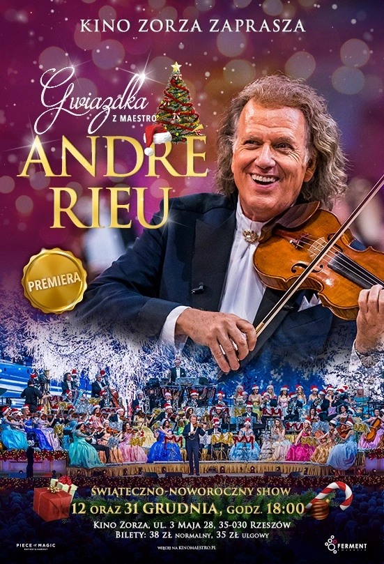 Gwiazdka Z Maestro Andre Rieu W Kinie Zorza Rzesz W Serwis