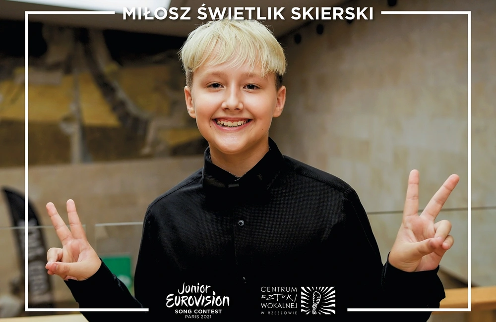 Miłosz Świetlik Skierski z Rzeszowa z szansą na Eurowizję Junior