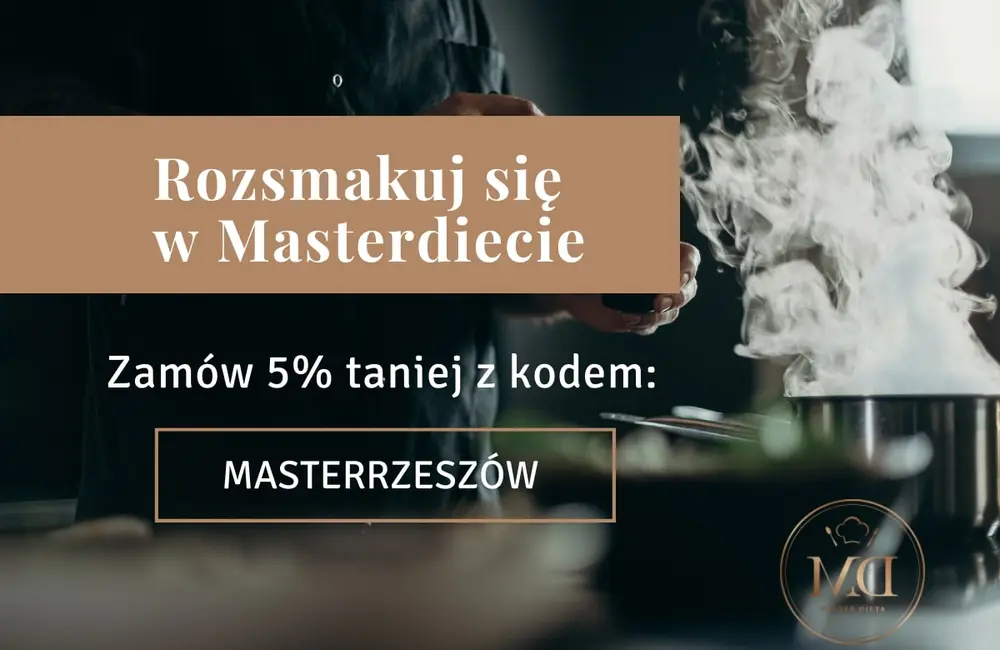 Rozkoszuj się Masterdietą 5% taniej w Rzeszowie!