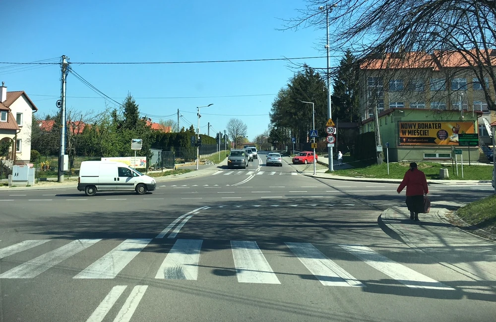 Doświetlą przejścia dla pieszych na skrzyżowaniu na osiedlu Słocina