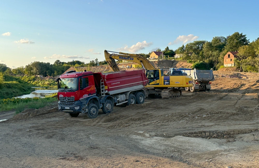 Budowa Wisłokostrady / Zdjęcia z końca lipca 2024 r. Fot. ViC / RESinet.pl