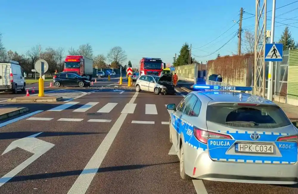 Poranny wypadek w Kraczkowej. Zablokowana DK 94 w kierunku Rzeszowa