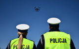 Policjanci kontrolowali kierowców w Rzeszowie przy użyciu drona fot. KMP w Rzeszowie fot. KMP w Rzeszowie