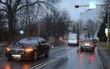 Potrącenie pieszej na ul. Podwisłocze. 33-latka trafiła do szpitala fot. KMP w Rzeszowie 