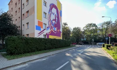 Mural upamiętniający Tadeusza Nalepę, fot. ViC / RESinet.pl, Rzeszów