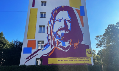 Mural upamiętniający Tadeusza Nalepę, fot. ViC / RESinet.pl, Rzeszów