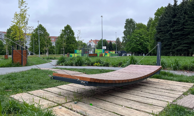 Ogród kieszonkowy w rejonie ulic Starzyńskiego i Brydaka, fot. ViC / RESinet.pl, Rzeszów