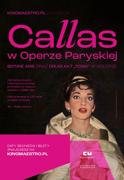 Callas w Operze Paryskiej, rok 1958