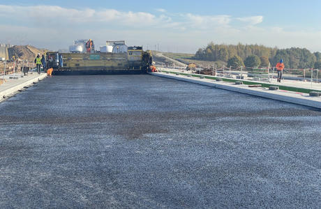 S19 Rzeszów Południe – Babica. Zakończono ważny etap przy budowie estakady w Racławówce  fot. GDDKiA 