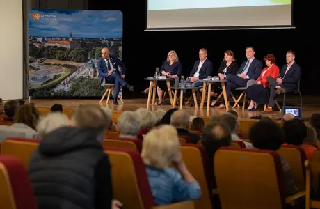 Pierwsze w tym roku spotkanie Prezydenta Rzeszowa z mieszkańcami fot. Grzegorz Bukała / Urząd Miasta Rzeszowa 