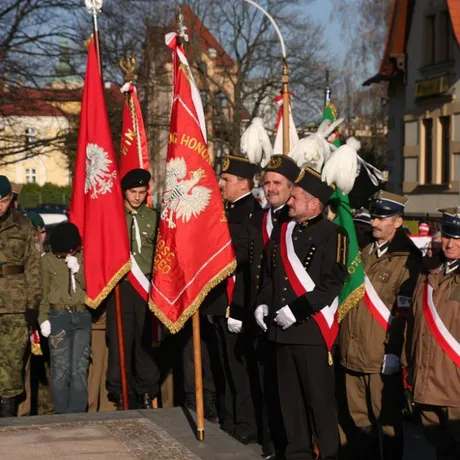  Odsłonięcie i poświecenie pomnika płk. Łukasza Cieplińskiego, - fot 26