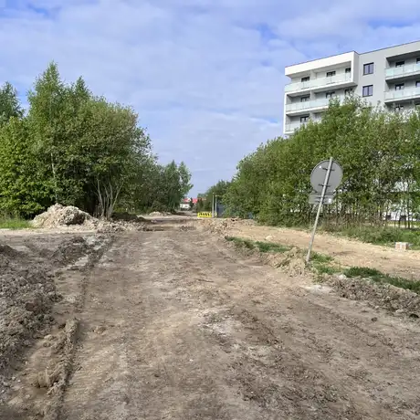 Budowa drogi, która połączy ulice Wołyńską i Słoneczny Stok - fot 16