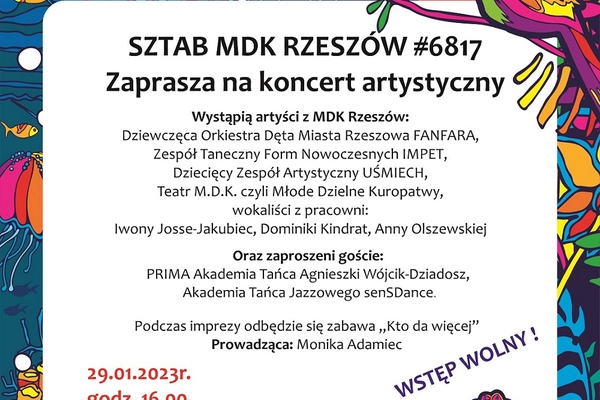 31. Finał WOŚP - koncert artystyczny