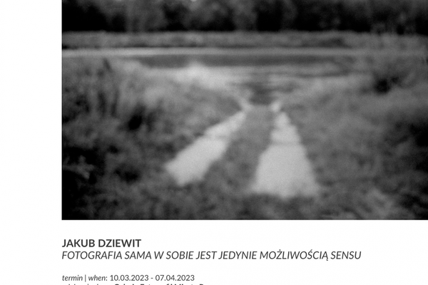 Fotografia sama w sobie jest jedynie możliwością sensu