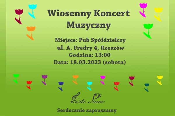 Wiosenny Koncert Muzyczny