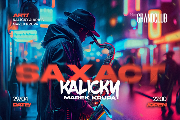 Sax Live: Kalicky, Marek Krupa, Kriss