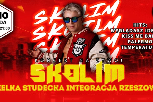 Wielka Studencka Integracja Rzeszowa. Koncert Skolim