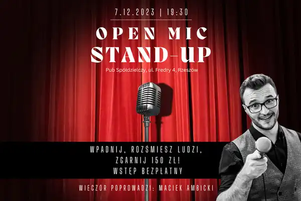 VII Wieczór Stand-Up Comedy Open Mic