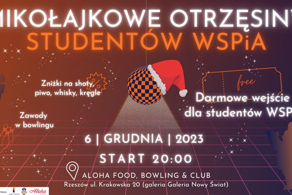 Mikołajkowe otrzęsiny studentów WSPiA