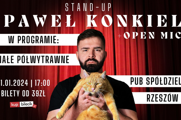 Paweł Konkiel - Białe Półwytrawne + Open Mic