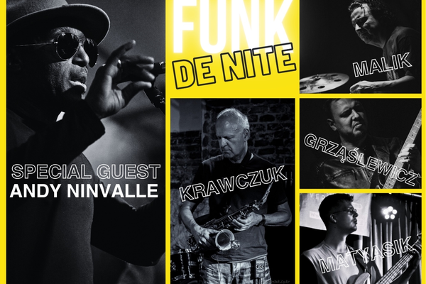 Ambitne Granie: Funk De Nite, Andy Ninvalle + support