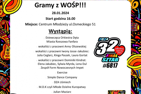 Gramy w WOŚP