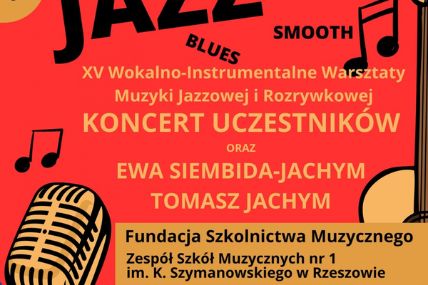 Koncert uczestników XV Wokalno-instrumentalnych Warsztatów Muzyki Jazzowej i Rozrywkowej