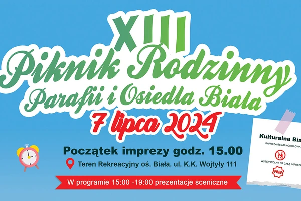 XIII Piknik Rodzinny Parafii i Osiedla Biała