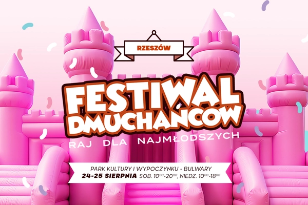 Plenerowy festiwal dmuchańców