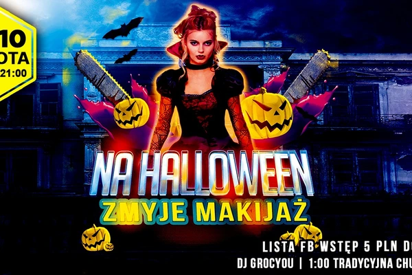 Na Halloween zmyję makijaż