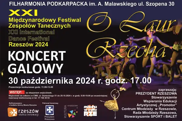 XXI Międzynarodowy Festiwal Zespołów Tanecznych “O Laur Rzecha"