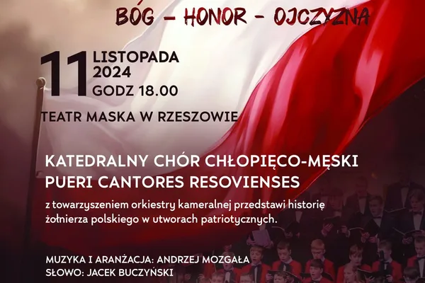 Koncert Patriotyczny "Bóg - Honor - Ojczyzna"