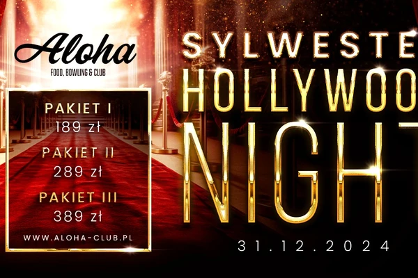 Sylwester Hollywood Night