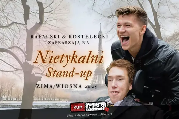 Stand-up trasa Nietykalni: Kuba Rafalski i Roman Kostelecki