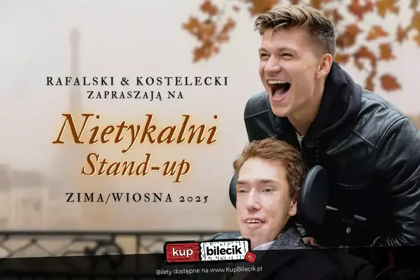 Stand-up trasa Nietykalni: Kuba Rafalski i Roman Kostelecki