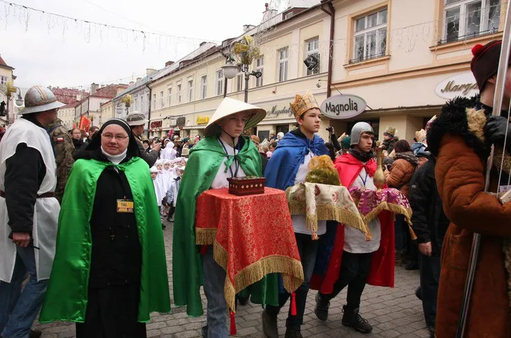 Rzeszów - Orszak Trzech Króli Rzeszów 2014 rok