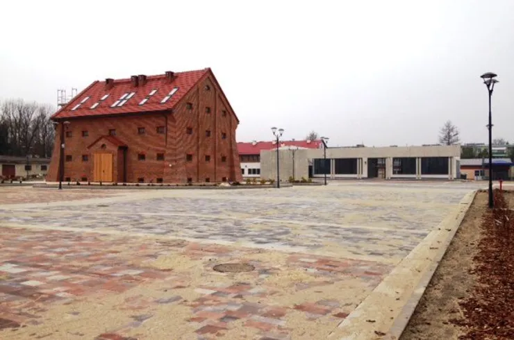 Rzeszów - Budowa Rynku w Boguchwale - styczeń 2015
