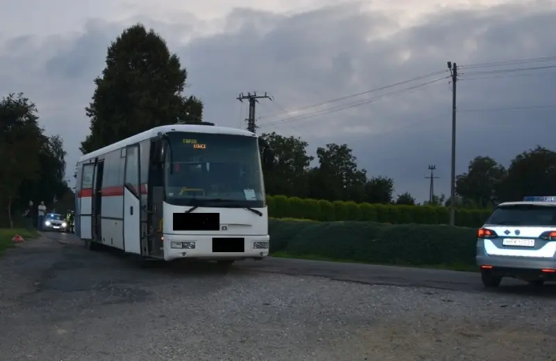 39-letni mężczyzna śmiertelnie potrącony przez autobus