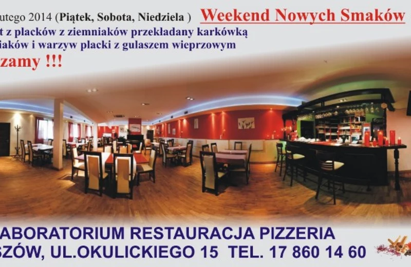 Weekend Nowych Smaków w Laboratorium