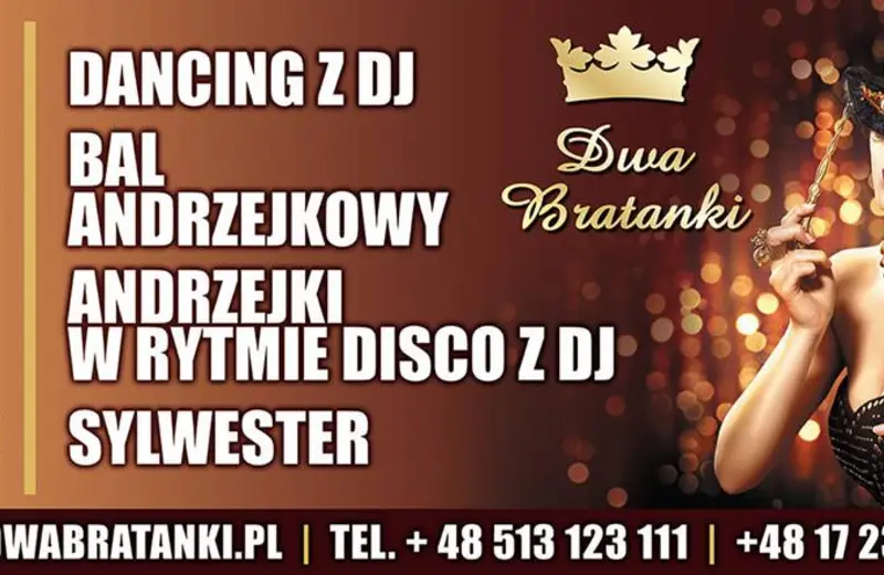 Dancing i podwójne Andrzejki w listopadzie w restauracji Dwa Bratanki