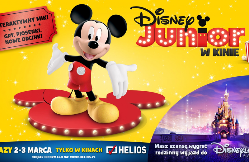 Rodzinne seanse Disney Junior w kinie Helios