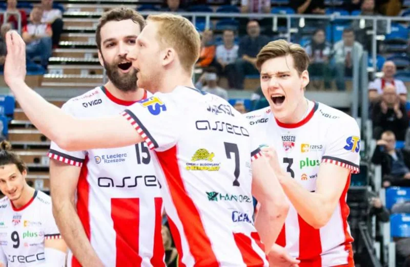 Asseco Resovia Rzeszów kończy rundę zasadniczą zwycięstwem 3-1 