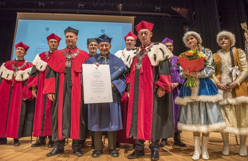 Ks. prof. Michał Heller doktorem honoris causa Politechniki Rzeszowskiej