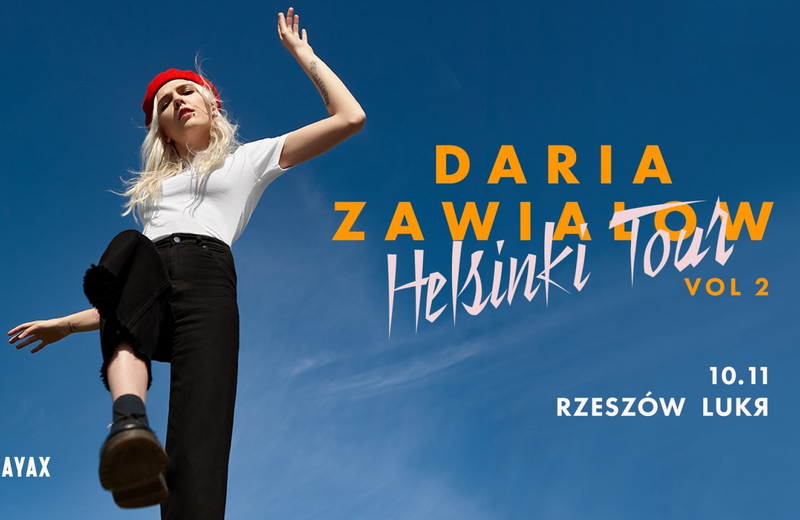 Daria Zawiałow w weekend w klubie LUKR