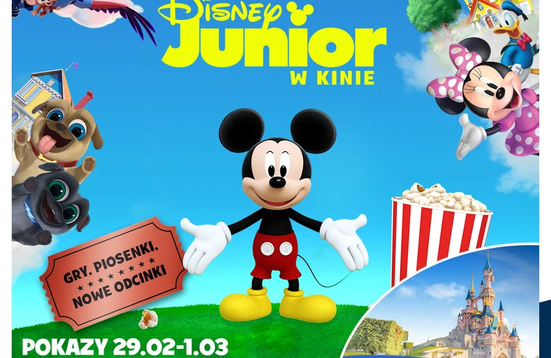 Zabawa i edukacja z bohaterami Disney Junior w weekend Heliosie