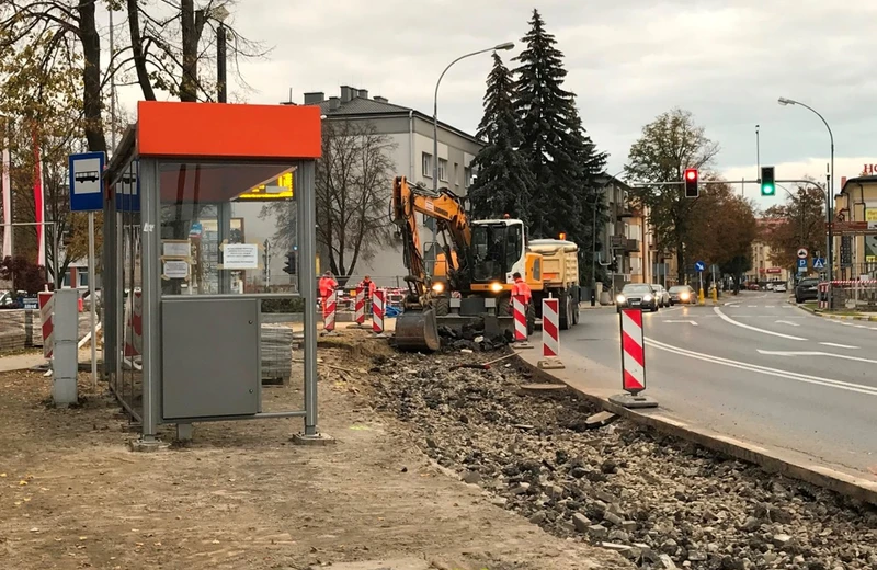 Ruszyła budowa prawoskrętu z ul. Słowackiego w ul. Szopena