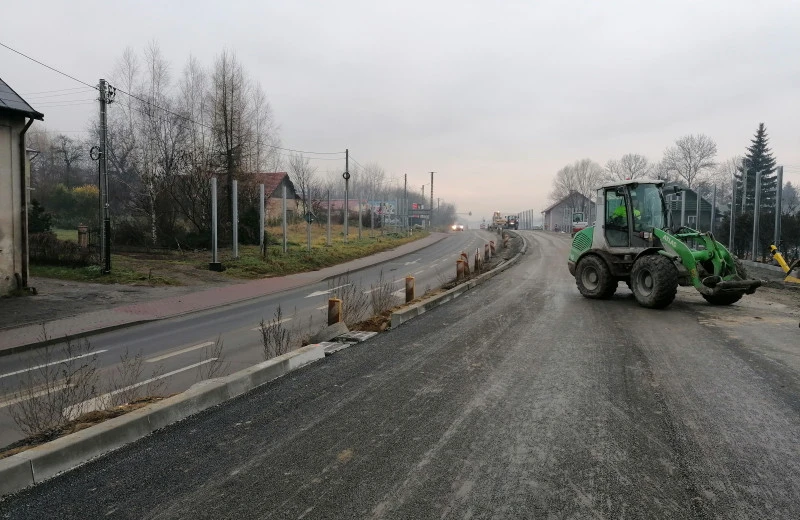 Trwają prace na budowie obwodnicy Łańcuta