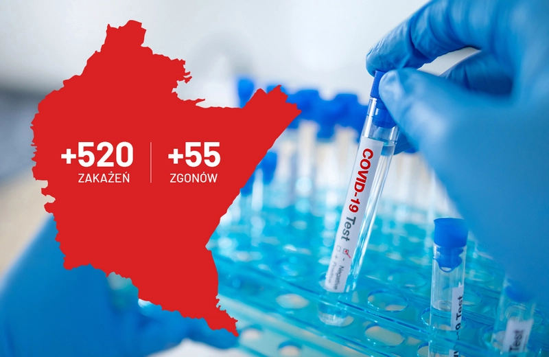 520 nowych zakażeń koronawirusem na Podkarpaciu. Zmarło 55 osób [16.04.2021]