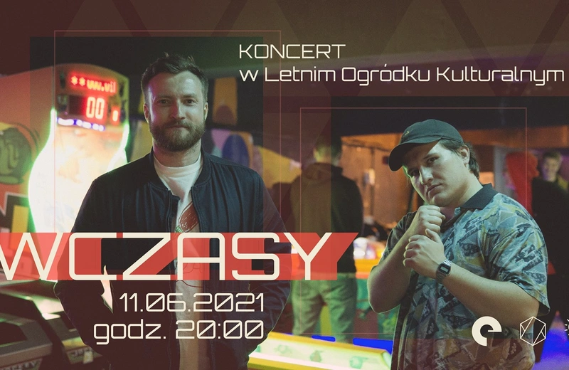 Rusza nowy sezon w Letnim Ogródku Kulturalnym. 11 czerwca zagra duet Wczasy