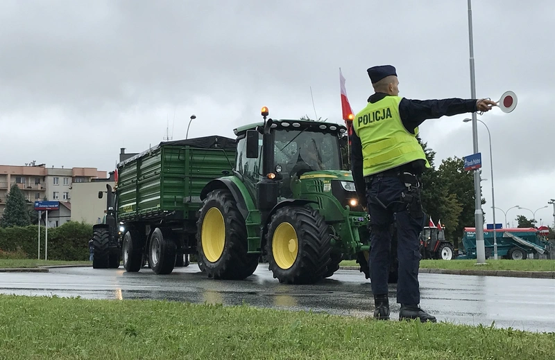 Rolnicy zakończyli protest. Nie ma już utrudnień w ruchu